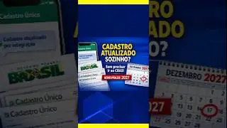 GOVERNO ATUALIZOU SEU CADASTRON&Atilde;O PRECISA IR AO CRAS? #bolsafamilia #noticia #cadunico #shortvideo