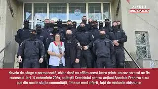 Mascatii Politiei Prahova au donat sange