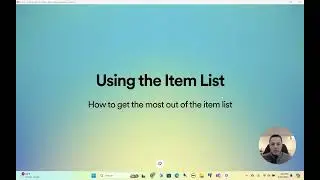 How to use the item list in Rollbar