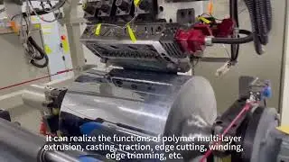 Small Co-Extrusion Casting Test Line