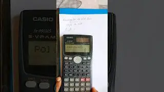Перевод из прямоугольной в полярную форму с помощью калькулятора 991 мс