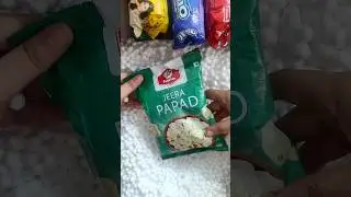 Jeera papad snacks #candyexplorer  #papad