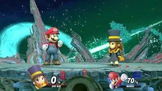Super Smash Bros Ultimate, but HAT KID has a FINAL SMASH!!