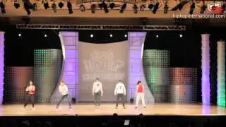 PE's Finest - South Africa (Varsity) @ HHI's World Hip Hop Dance Championship 2012