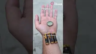 Battery physics trick 🔋 #battery #tricks #physics
