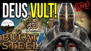 Kr&oacute;lestwo Jerozolimskie na EPICKIM MODZIE! | Medieval 2 Total War | Stream🔴#1
