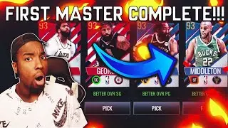 COMPLETING MY FIRST PLAYOFFS MASTER IN NBA LIVE MOBILE SEASON 5!!!