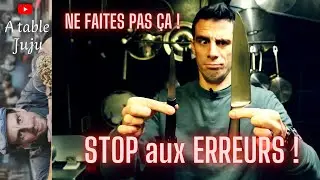 Ne faites PLUS ces erreurs en cuisine !