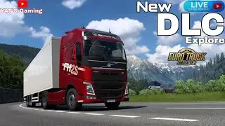 🔴 ETS2 LIVE : Long Trailer Small Road || Extreme Ghat abi BUS Chalegi WITH NEXUS CONTROLLER