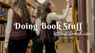 Let's do Book Stuff 📖✨book shopping & book haul, thrifting, bookish crafts
