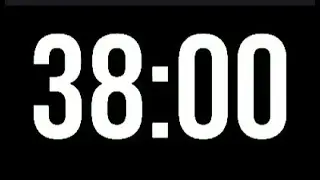 38 Minute Timer - 2280 Seconds Countdown