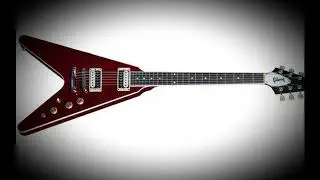 Heavy Metal guitar backing track in E # with strings