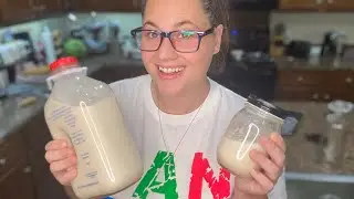 Homemade Almond Milk with Mio Mat
