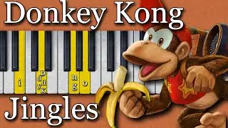 Я превратил имена персонажей Donkey Kong в фортепианные джинглы!