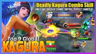 Kagura Deadly Combo Skill - Kagura New Meta Support - Top 9 Global Kagura 2020 by Trippi. - MLBB