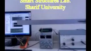 Piezoelectric- Active Vibration Control- System Identification for First Two Structural Modes
