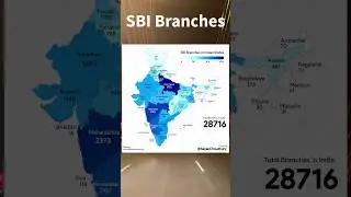 SBI Branches in Indian States 🇮🇳| #shorts #india #sbi