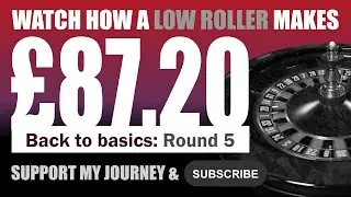 Вызов на 87,20 фунтов стерлингов (5) от ROULETTE Profit and Stop #ответственнаяигра #советыпорулетке
