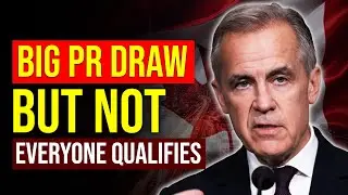 Canada Announces Big PR Draw - But Not Everyone Qualifies | Express Enty | Canada immigration news
