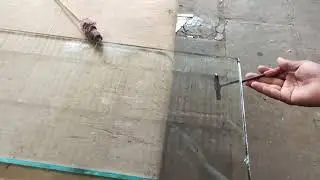 how to cut 12 mm glass || glass door cut out cutting || 12 mm glass cuttinghow to cut 12 mm thick 