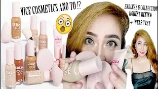 Vice Cosmetics Endlezz G Collection Honest Review ! Grabe siya 😳 + Weart Test ✨