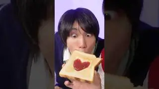【Mom's teaching】How to eat bread🩷🍞