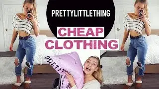 PRETTY LITTLE THING UNBOXING HAUL |  TRY ON & HONEST REVIEW