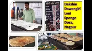 Loni Sponge Dosa | Dakshin Dawangiri Dosa Nagpur | Best Loni Sponge Dosa