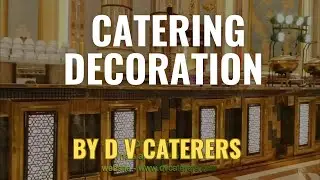 Wedding Catering Decoration | D V Caterers Mathura | Luxury Wedding Setup in vrindavan Mathura