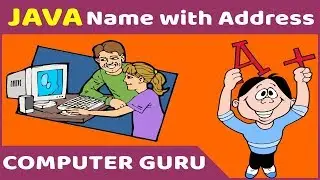 Java Program - 02 Name with Address