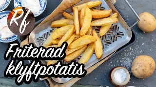 Friterad klyftpotatis