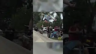 Alec Majerus Does Crazy Trick at Local Park #skate