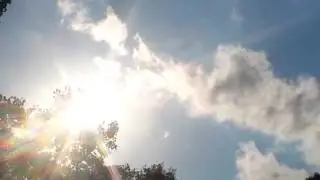 Spectacular sparkling sun hologram message from cellestial dimensions