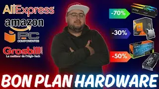 Les MEILLEURS bons plans hardware gaming de la semaine (CPU, GPU, RAM)