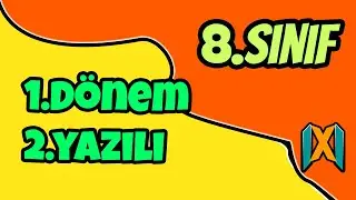 8. Sınıf Matematik 1.Dönem 2.Yazılı | 2022-2023