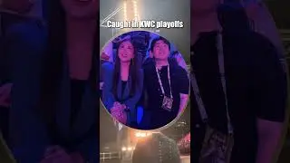 @missmaraaquino  😳and @HoonJS 😏 caught in 4K at #KWC2025 Playoffs! 🤯......Jokes! or is it!?🤔