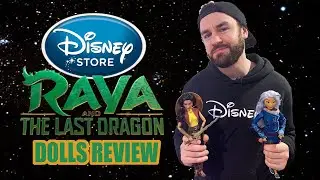 #disneystore Raya and the last dragon Disney store dolls review