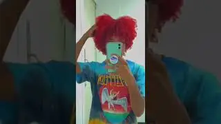 What I really use to dye my hair red WITHOUT BLEACH | how to dye natural hair with no bleach
