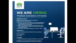MCB bank jobs July 2021