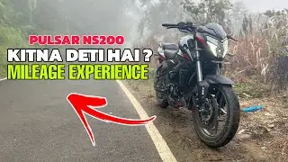 Pulsar NS200 E20 Kitna Deti Hai ? | Mileage Experience 😍