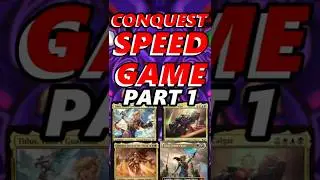 CONQUEST против CEDH ??? Геймплей Conquest, часть 1 - Марнеус против Фелотара против Тидуса проти...