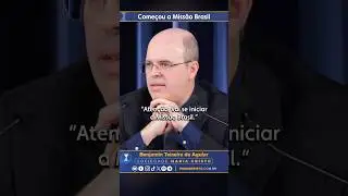 Come&ccedil;ou a Miss&atilde;o Brasil