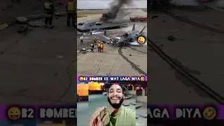 B 2 bomber and F 35  crash #brics #indianairforce #irannews #s400triumf