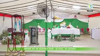 Messe  de 6h15 du 29 janvier 2026 en direct de la paroisse Divine mis&eacute;ricorde des 2 plateaux- Adjam&eacute;