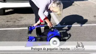 Libercar Litium | Scooter eléctrico desmontable con bateria de litio | Accessible Madrid