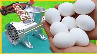 Coca-cola And Egg's Vs Meat Grinder: The Most Epic Experiment Ever!