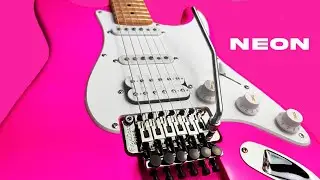 Guitar Fetish HOT PINK Strat Body - Floyd Rose Partscaster Whammy Wanker