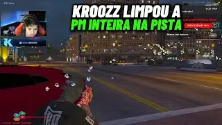 KROOZZ ACABOU COM O CONTINGENTE INTEIRO DA POL&Iacute;CIA NA PISTA
