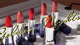 [SWATCH] 2020 Dior Rogue Golden Night | Holiday Collection