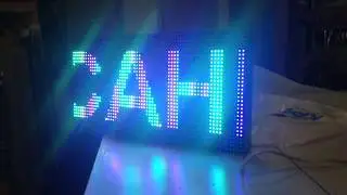 Цветная бегущая строка 64х32. SMD. P10. RGB